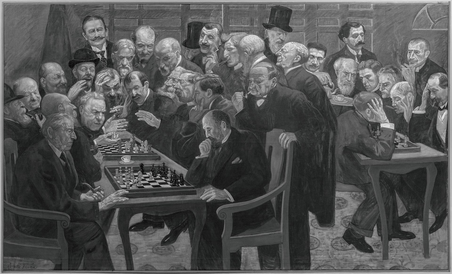Antti_Favén_-_Chess_Players