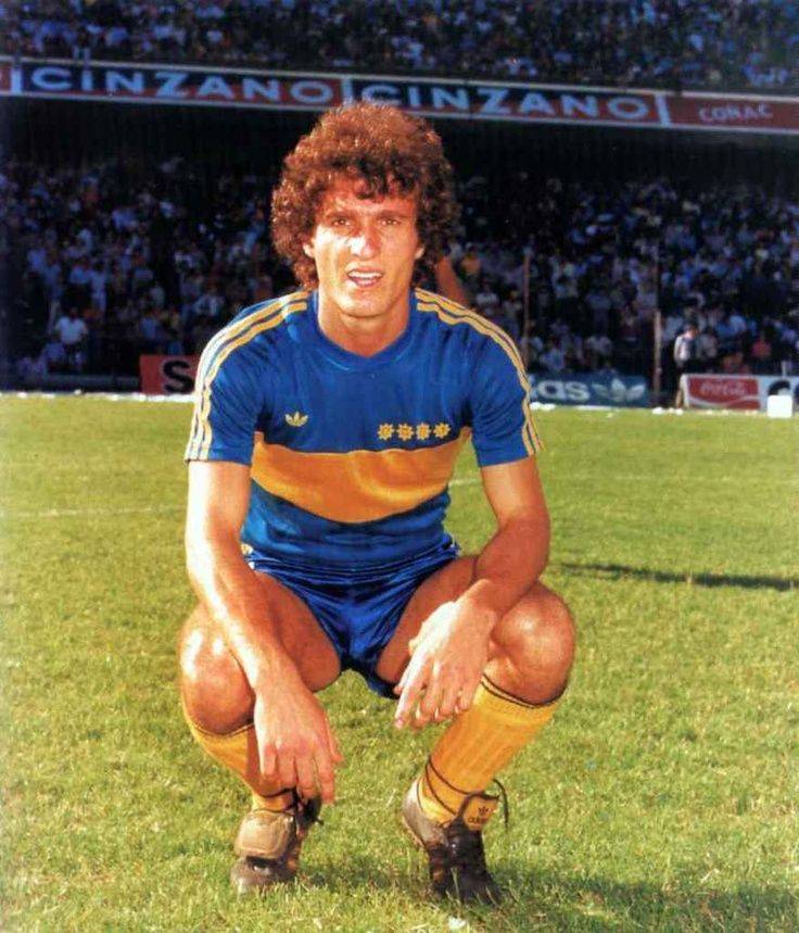 Óscar Ruggeri, compañero de Maradona.