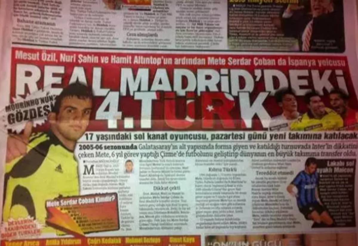 El fichaje turco fantasma del Real Madrid