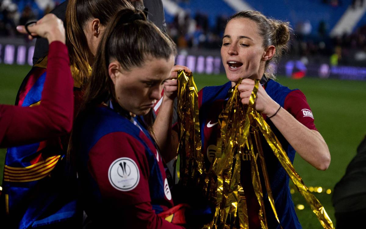 El Barça femenino, supercampeón en Butarque ante el Levante (Foto: Cordon Press)