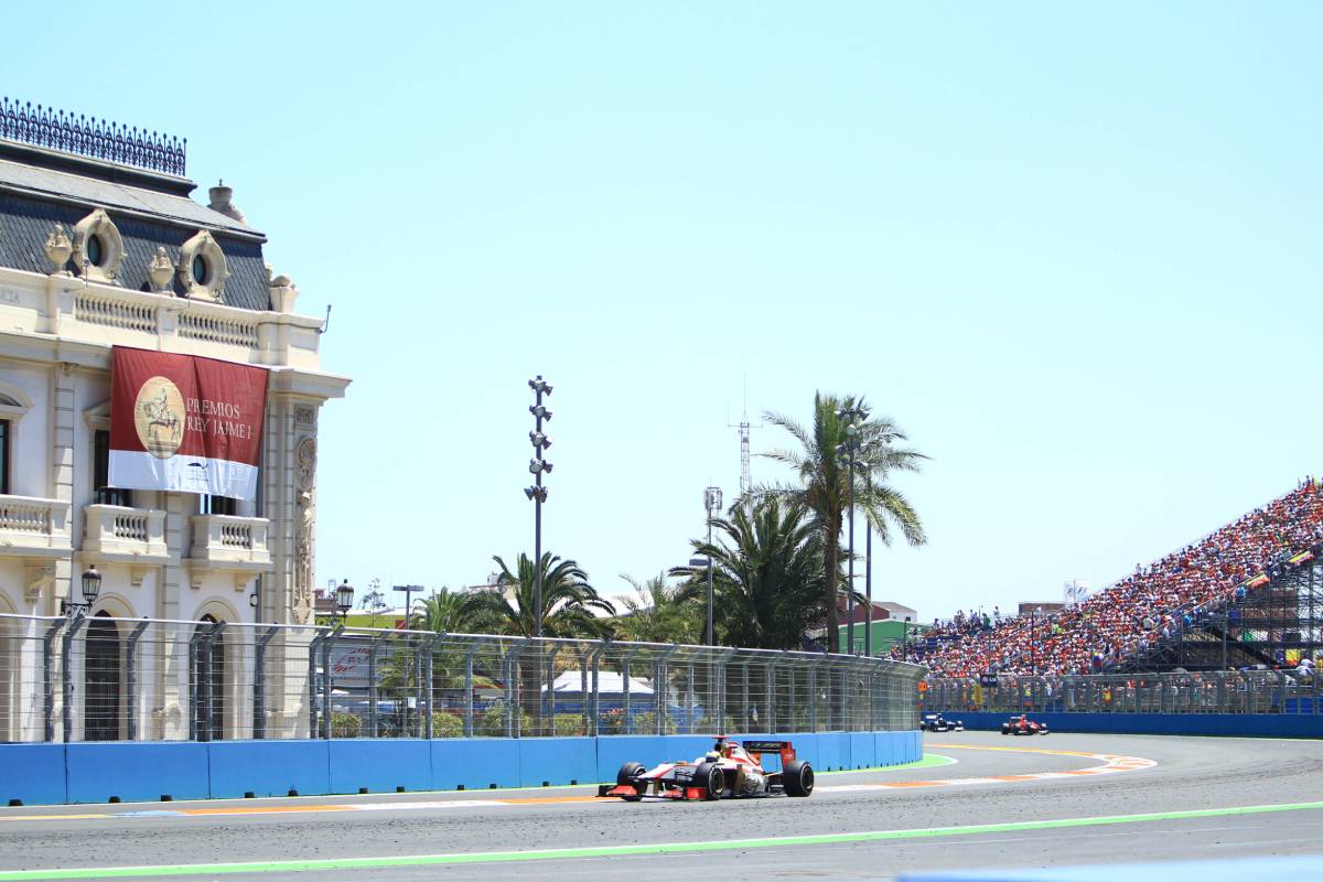 Formula 1 en Valencia en 2012 (Foto: Cordon Press)