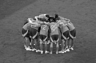 La selección española antes de partido contra la italiana. Foto Cordon Press.