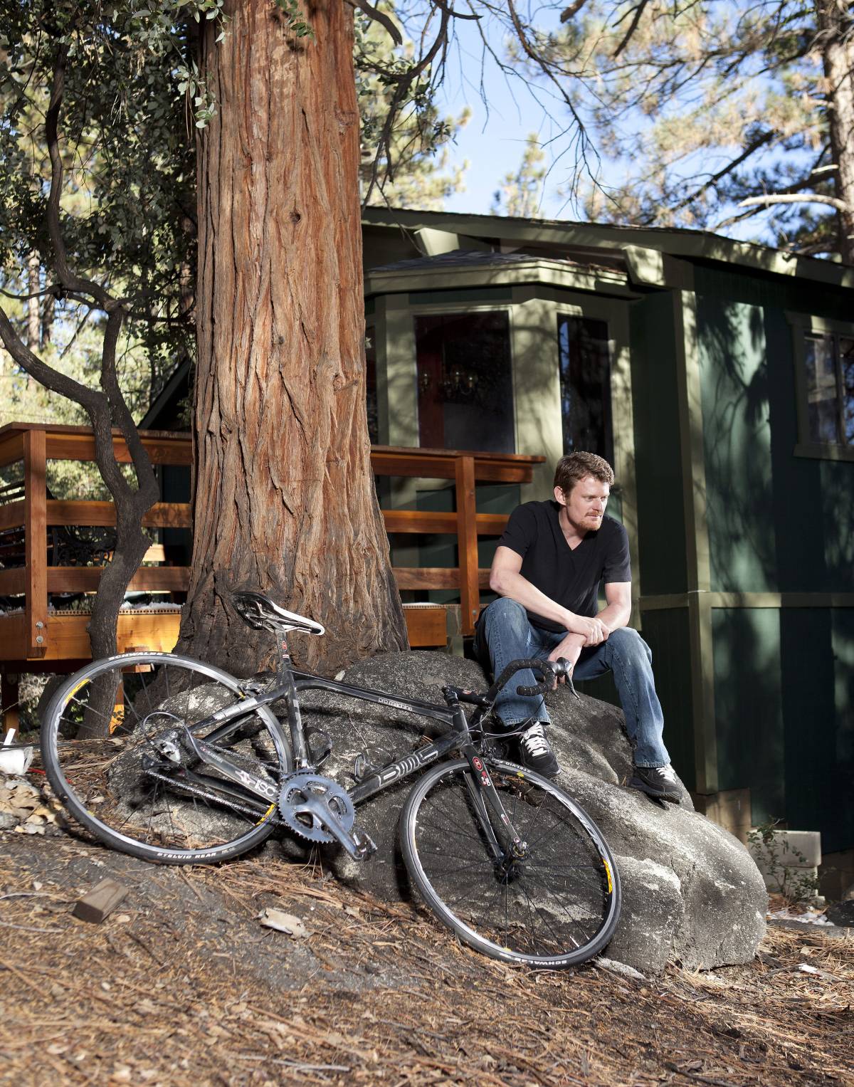 Floyd Landis en Idyllwild, California (Foto: Cordon Press)