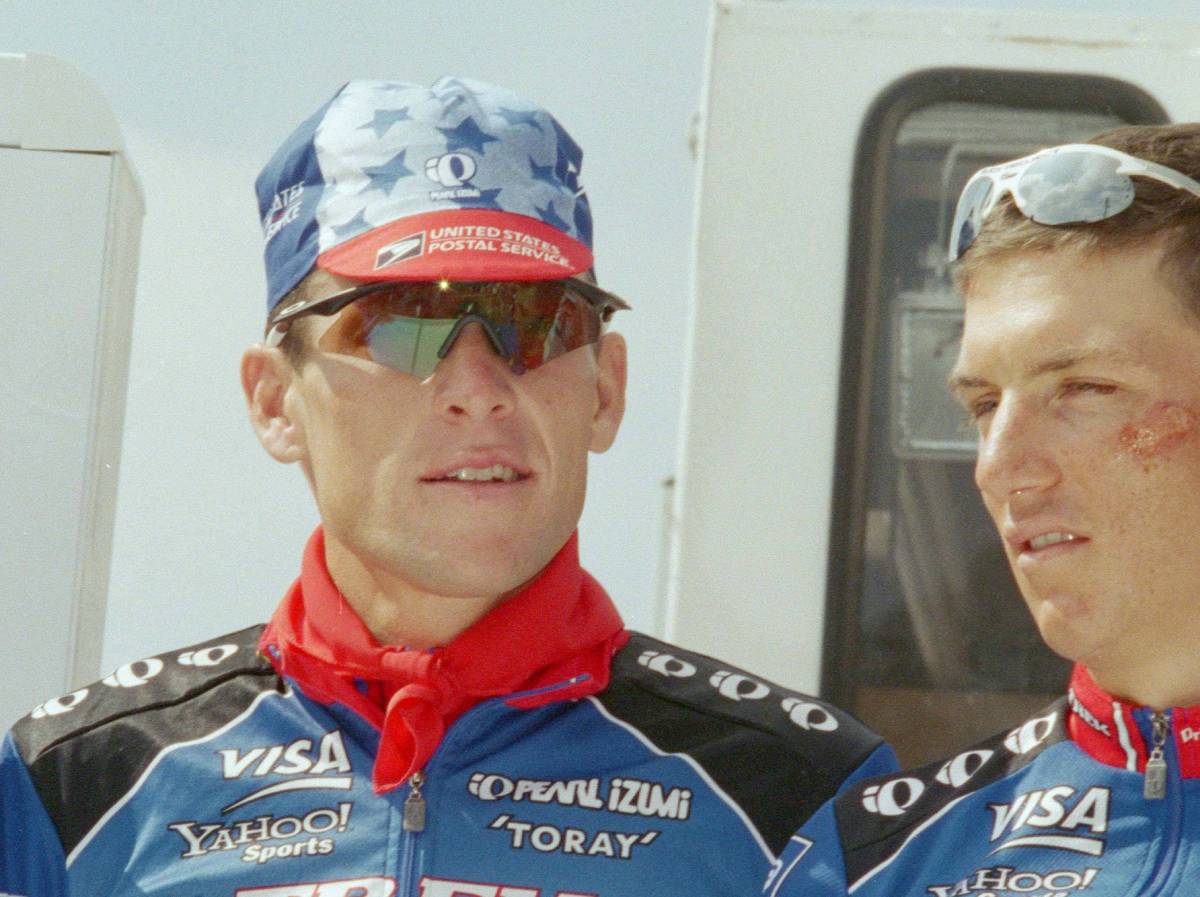 Lance Armstrong y Tyler Hamilton (Foto: Cordon Press)