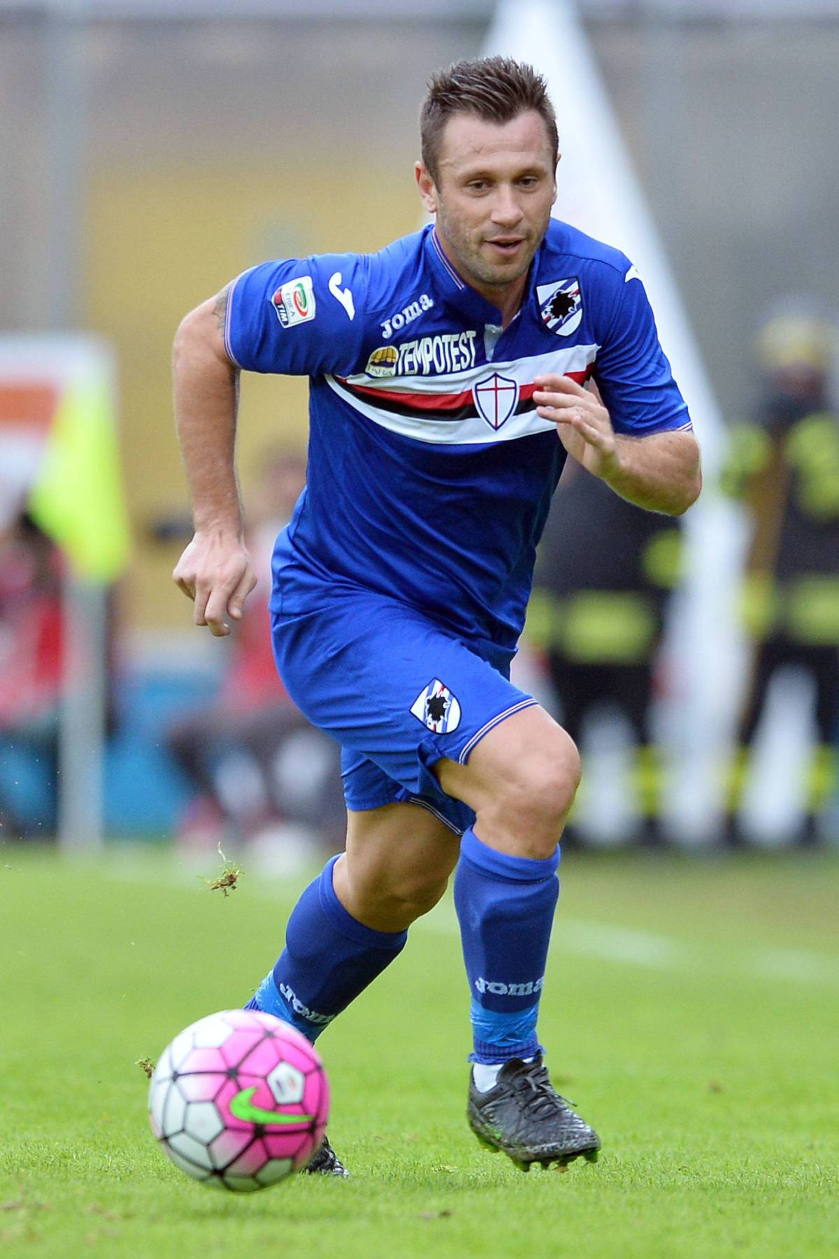 Antonio Cassano con la Sampdoria (Foto: Cordon Press)