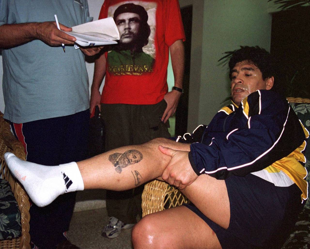 Maradona en Cuba en las fechas que conoció a Pantani (Foto: Cordon Press)