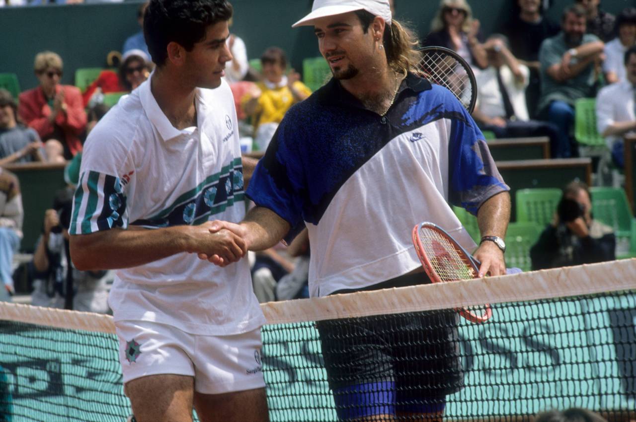 Pete Sampras y Andrea Agassi (Foto: Cordon Press)