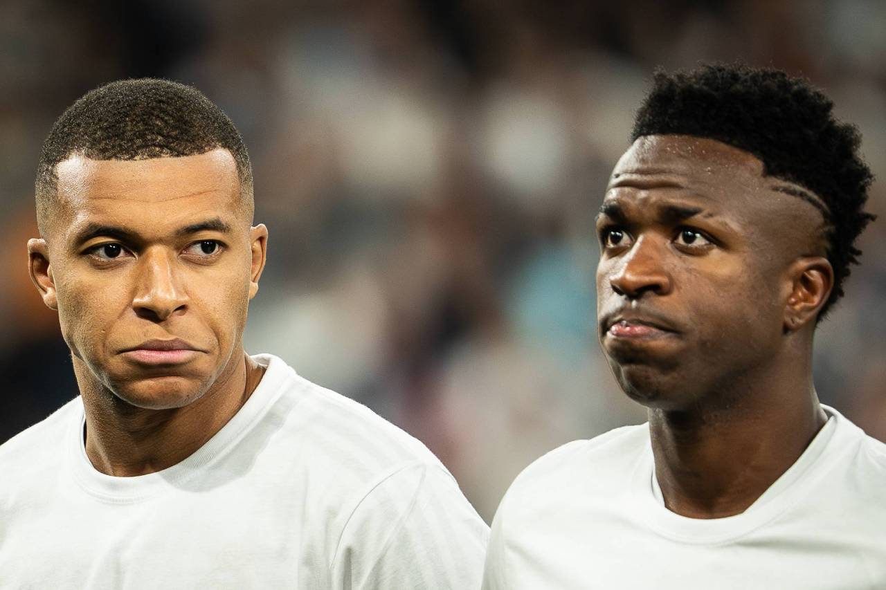 Mbappe y Vinicius (Foto: Cordon Press)