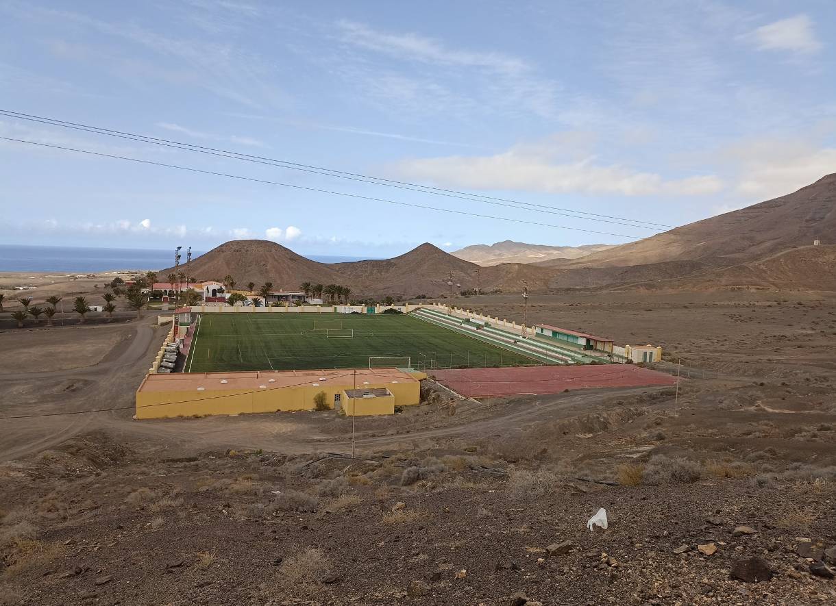 La epopeya del Pájara Playas de Jandía: Fue bonito mientras duró 4 Estadio Benito Alonso, en la Pared. (Foto: Ángel Nieto Martín)