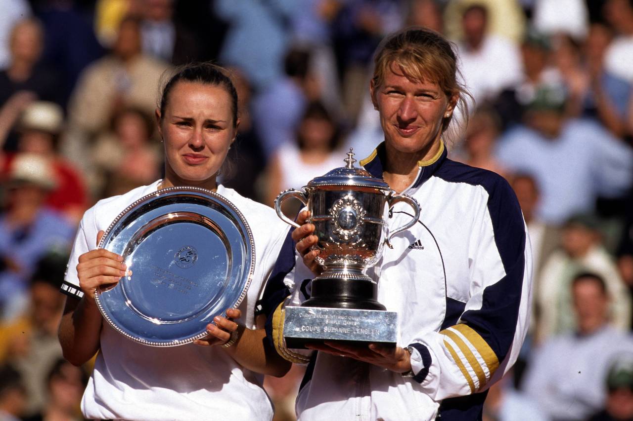 El día que Hingis quiso ser Steffi Graf 4 Martina Hingis y Steffi Graf (Foto: Cordon Press)