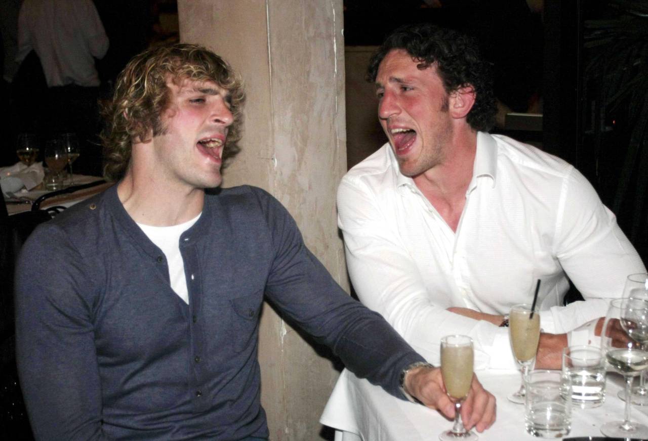 My drinking team has a rugby problem: ¿Por qué beben tanto los jugadores de rugby? 1 Mirko y Mauro Bergamasco (Foto: Cordon Press)