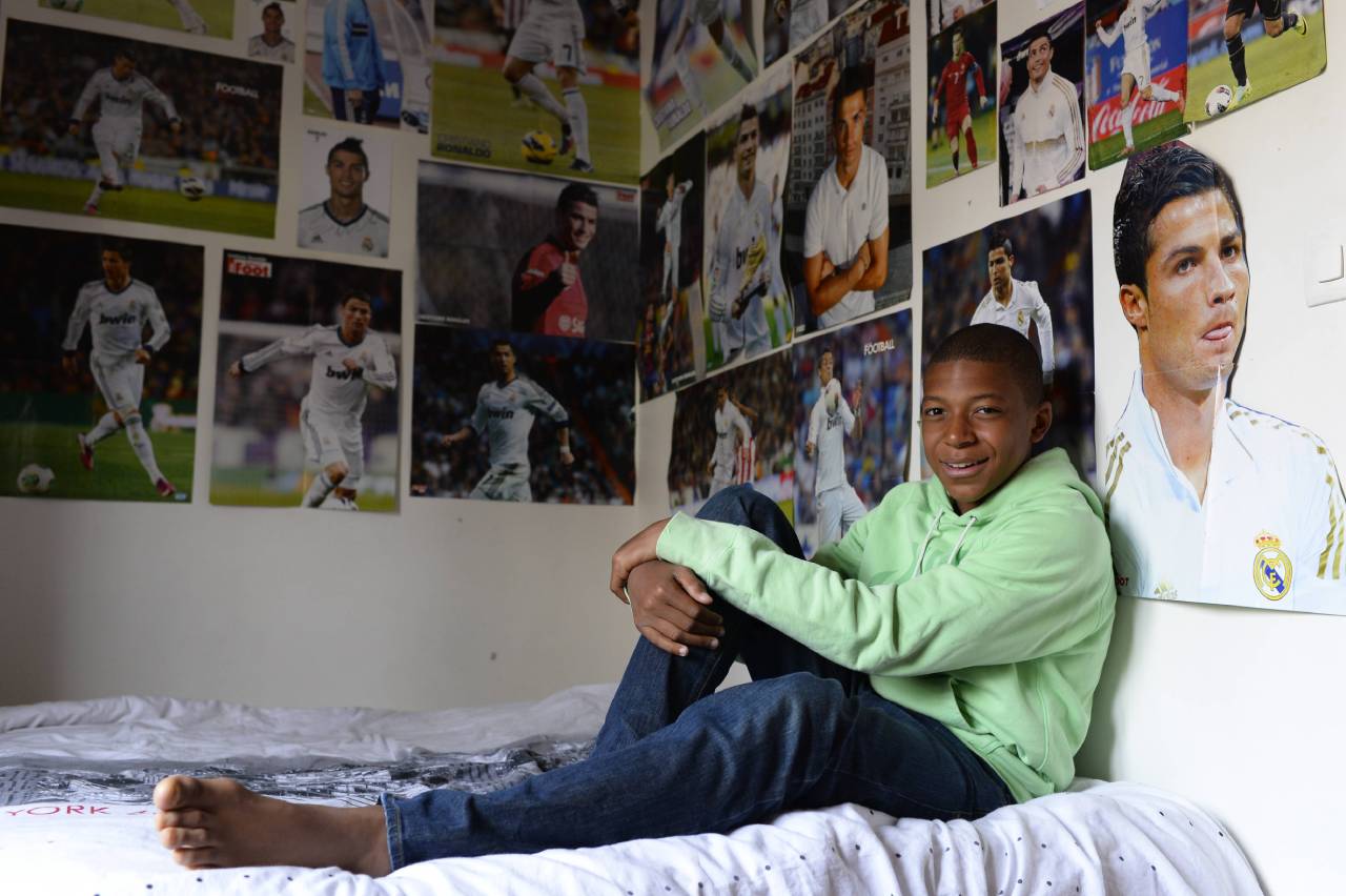 Mbappe con 14 años (Foto: Cordon Press)