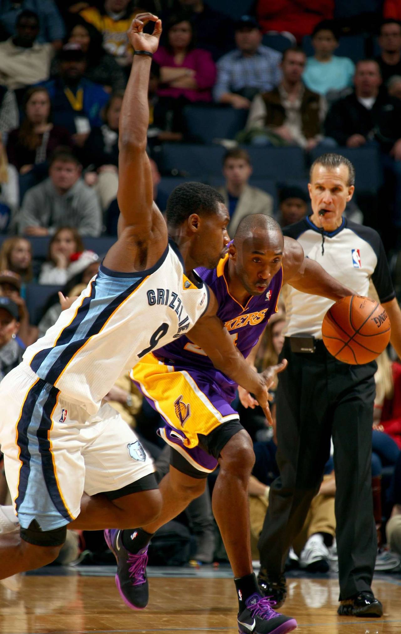 Tony Allen: «Kobe Bryant era un maestro de las fintas, si caías en una estabas jodido, me llevó dos años y medio estudiar cómo defenderlo» 5 Tony Allen ante Kobe Bryant (Foto: Cordon Press)