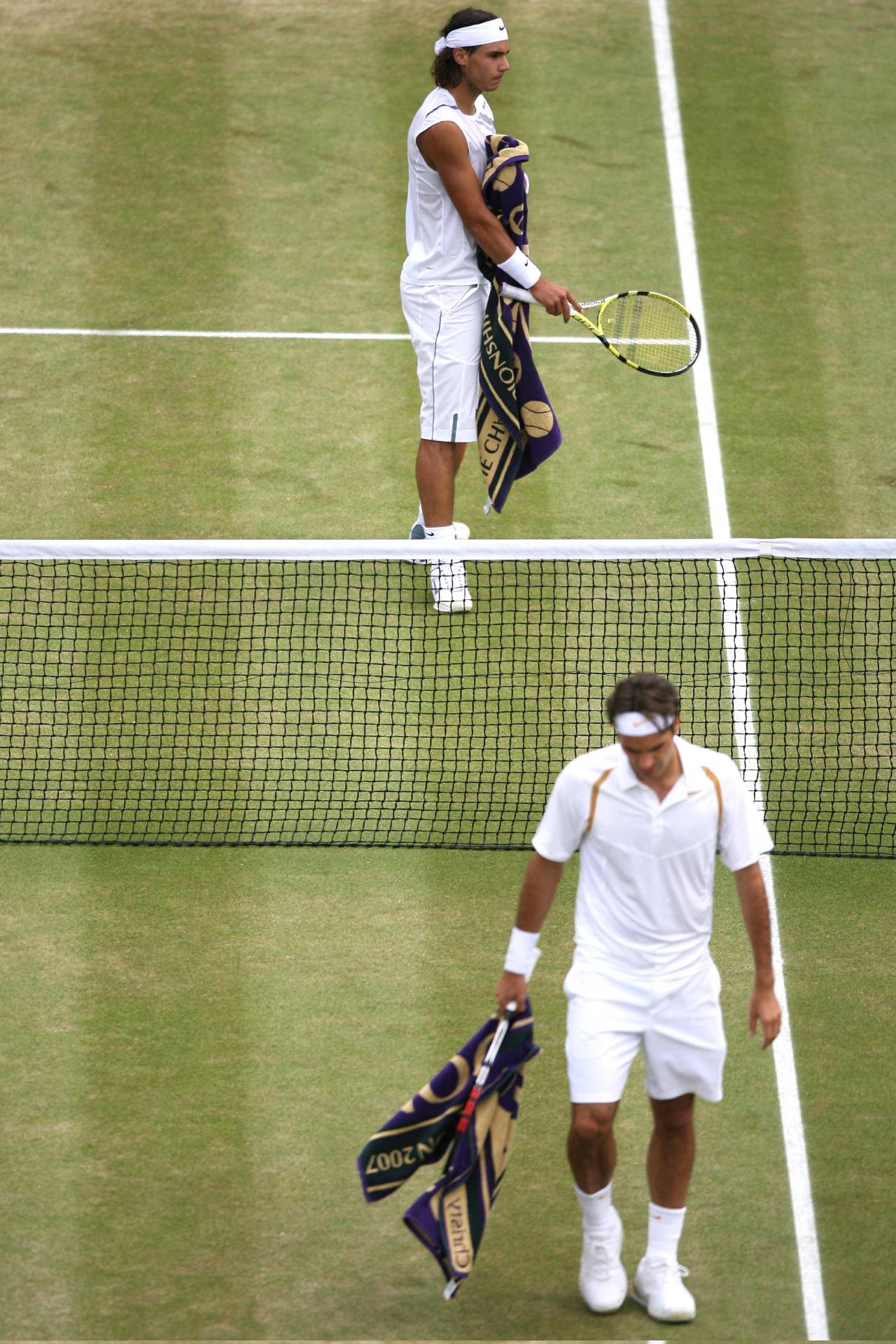 Rafa Nadal y Roger Federer (Foto: Cordon Press)