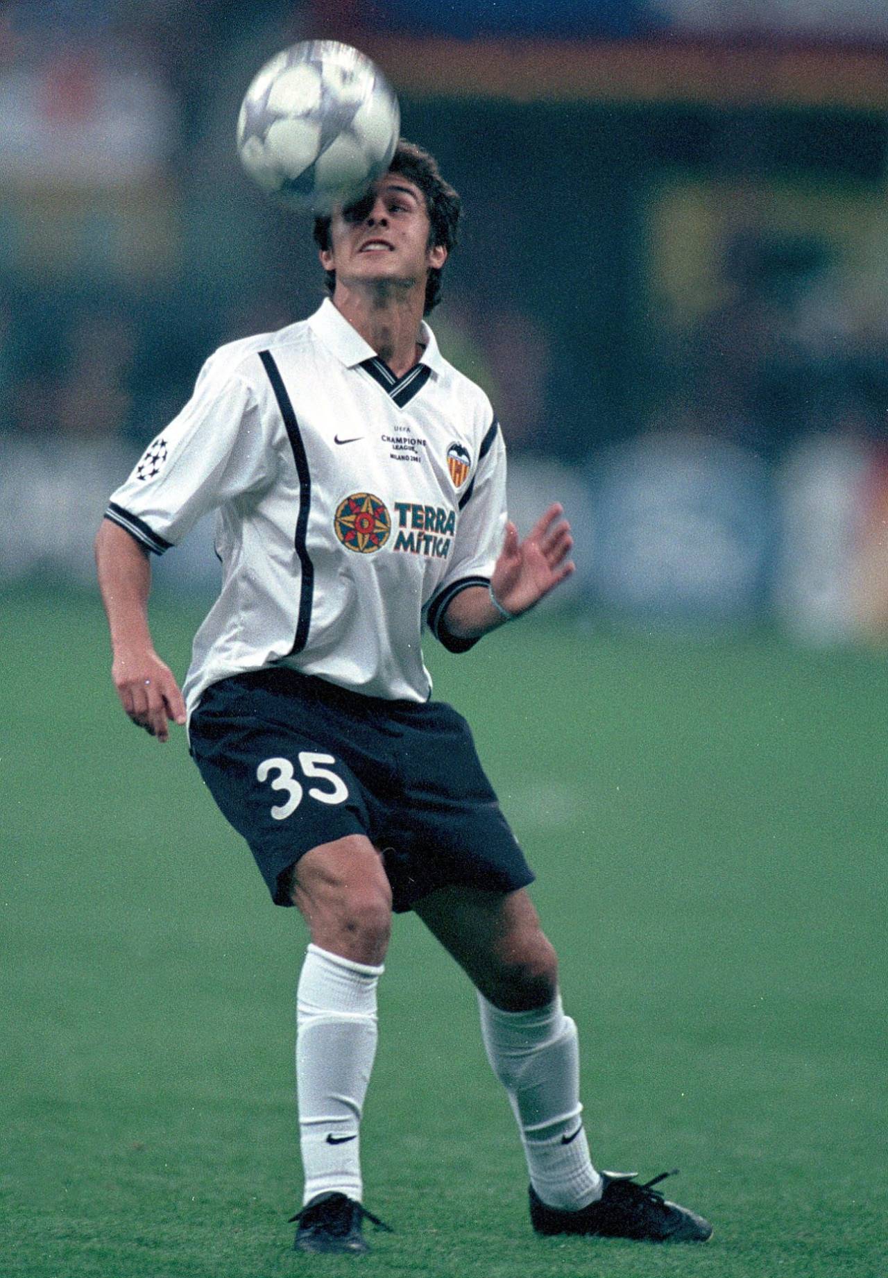 «La Champions League» del Valencia 7 Pablo Aimar (Foto: Cordon Press)