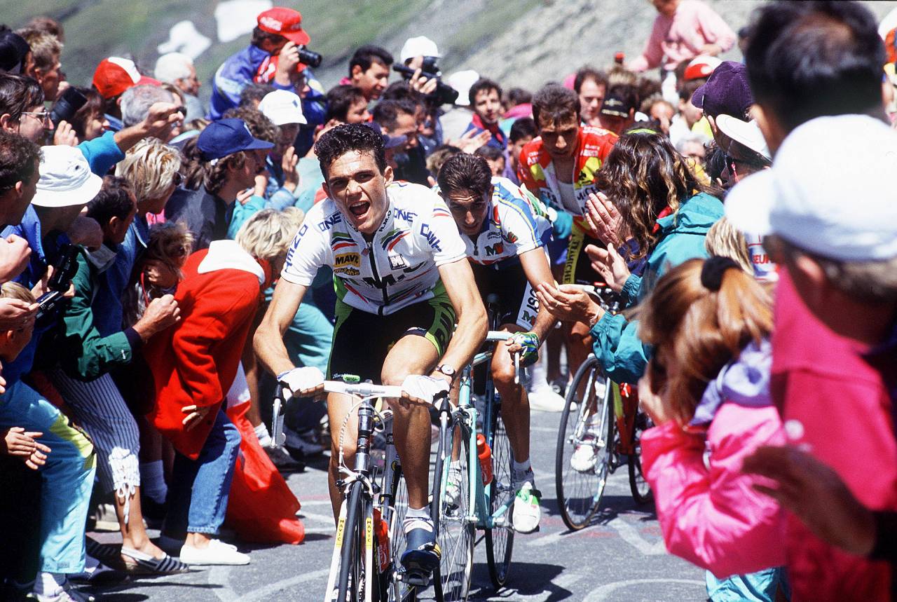 La etapa más dura de la historia del ciclismo 2 Richar Virenque en la etapa 13 del Tour de Francia de 1992 (Foto: Cordon Press)