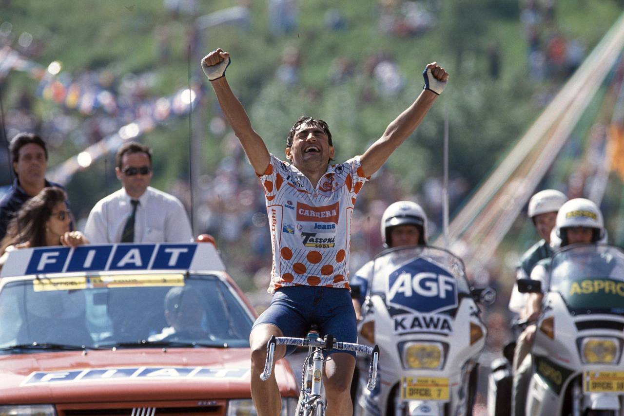 La etapa más dura de la historia del ciclismo 3 Claudio Chiappucci en la etapa 13 del Tour de Francia de 1992 (Foto: Cordon Press)
