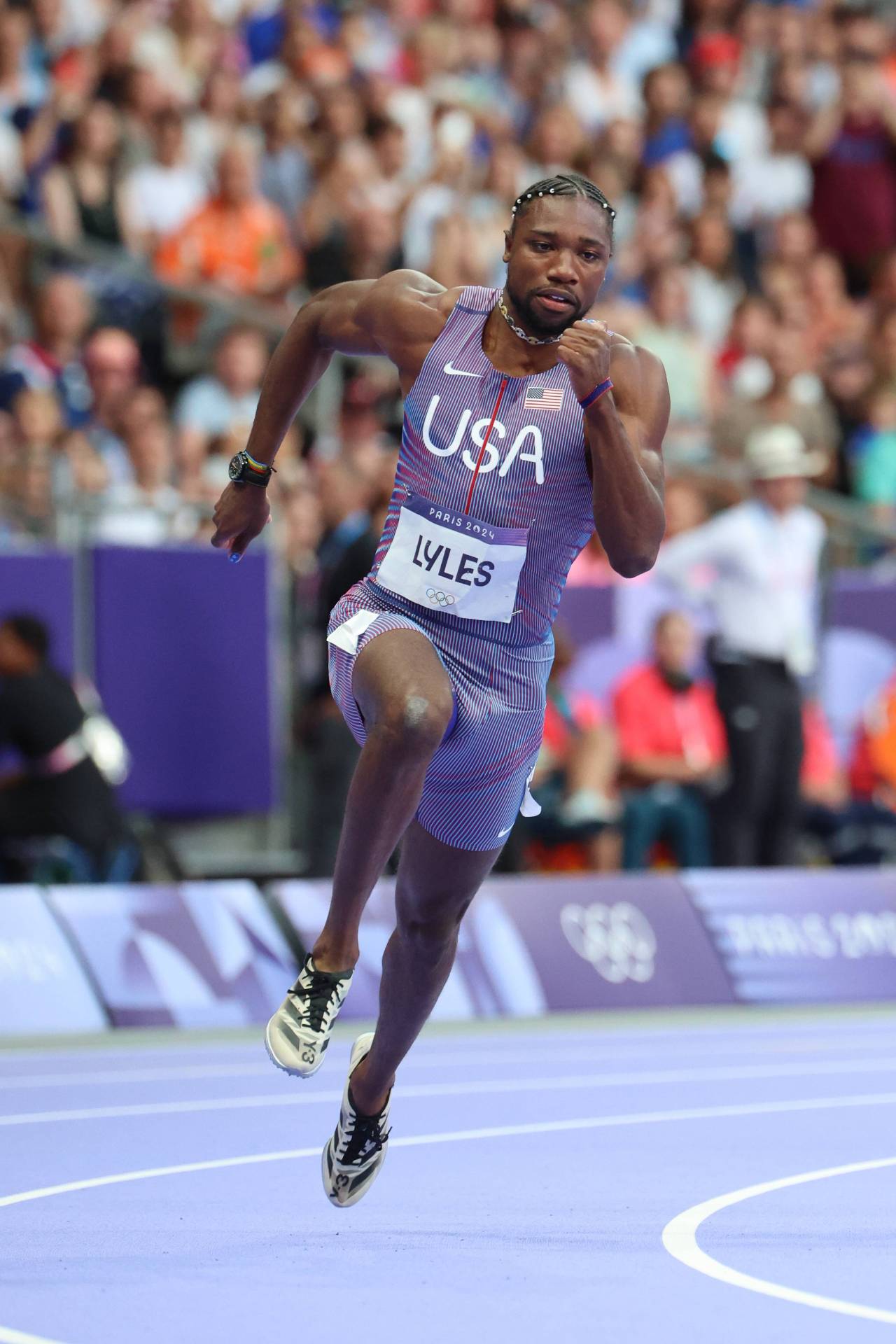 Noah Lyles: «Nunca olvidaré mi colapso en París, nadie vino a ayudarme y yo estaba luchando por respirar, tuve que levantarme yo solo» 5 Noah Lyles (Foto: Cordon Press)