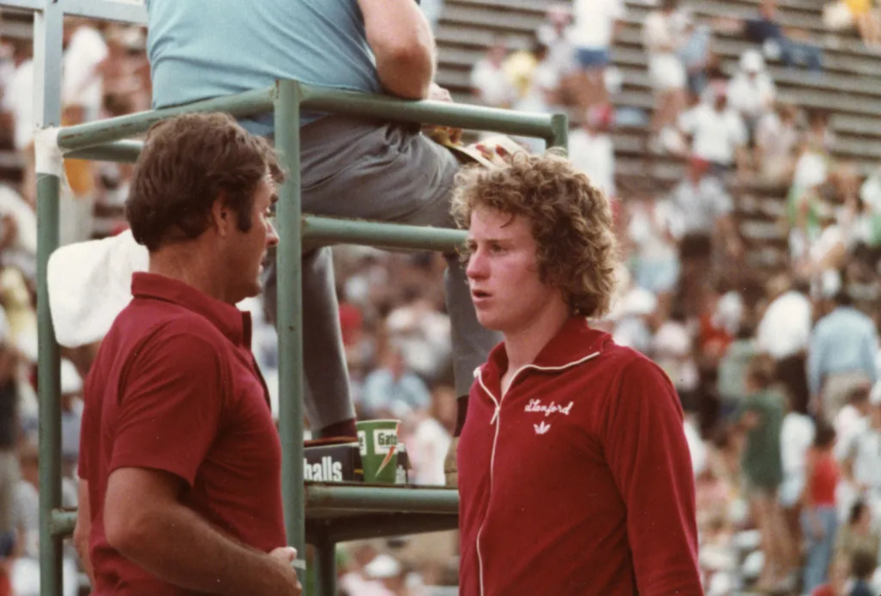 Dick Gould (entrenador de John McEnroe): «Rafa Nadal era un toro en la cancha; no era de saque y volea, pero era un competidor increíble» 5 Dick Gould con John McEnroe (Foto: Cordon Press)