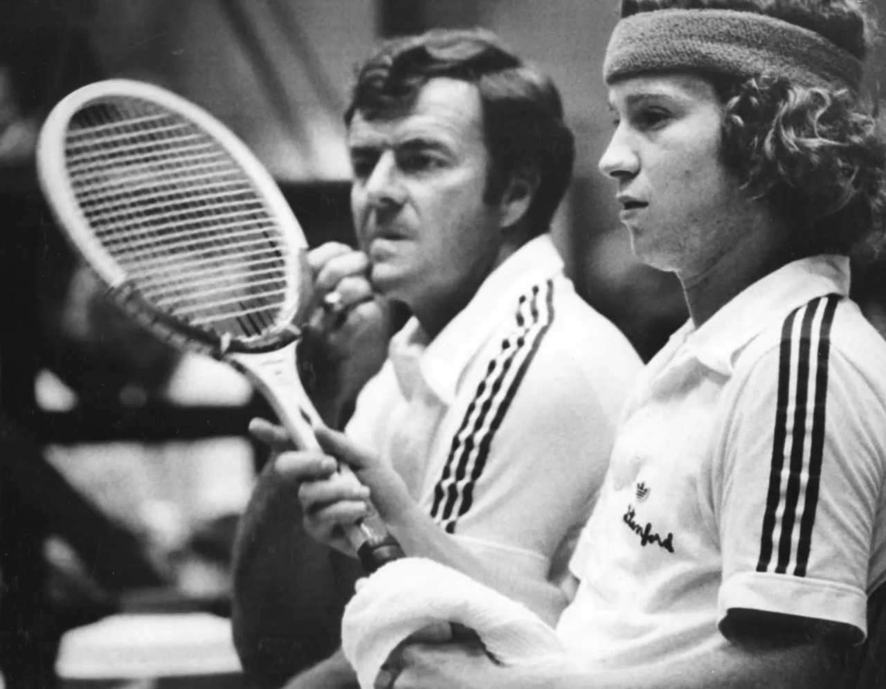 Dick Gould (entrenador de John McEnroe): «Rafa Nadal era un toro en la cancha; no era de saque y volea, pero era un competidor increíble» 4 Dick Gould y John McEnroe (Foto: Cordon Press)