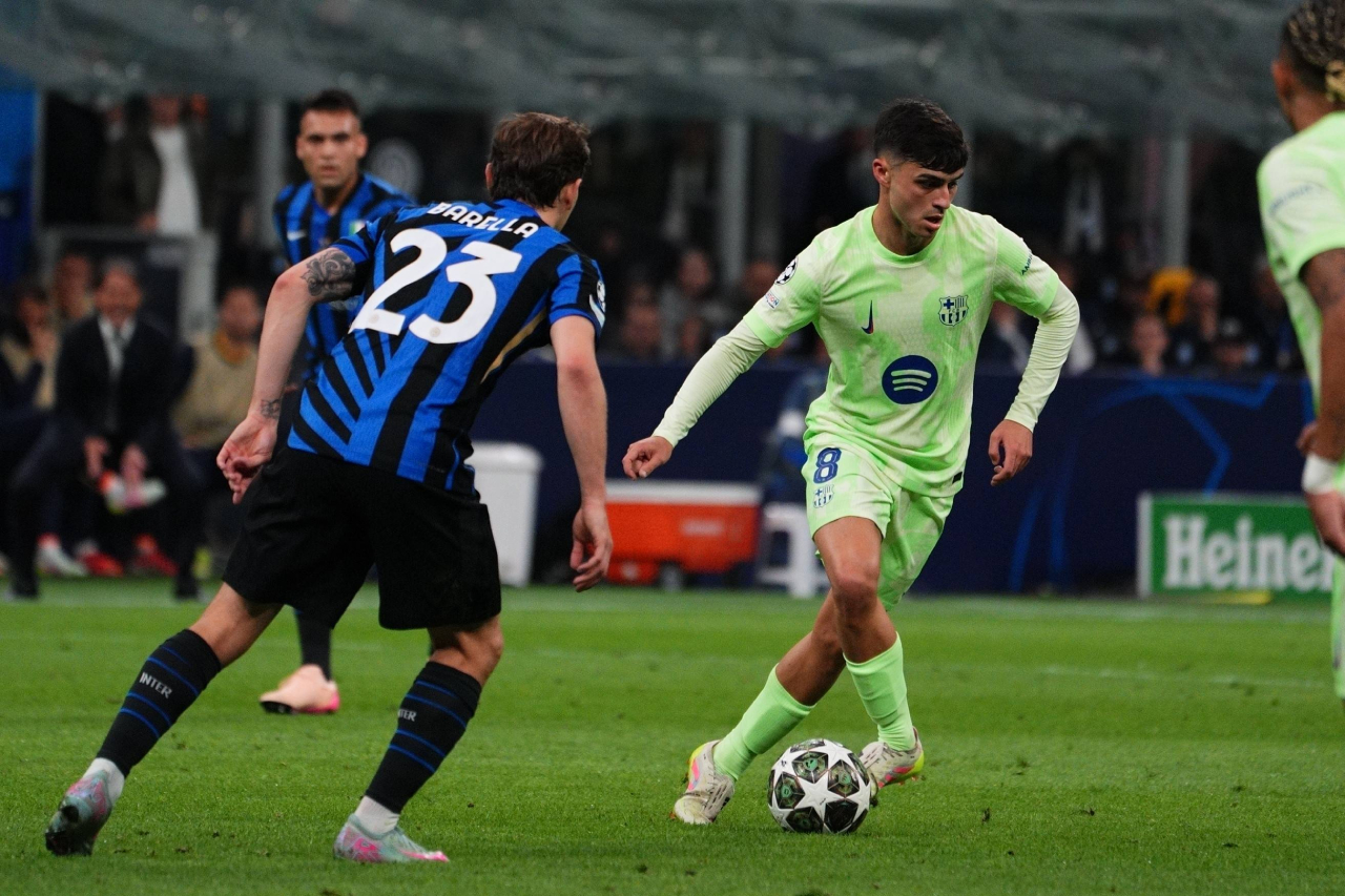 Lamine puede con el Inter, pero no con Sommer 3 Pedri (Foto: Cordon Press)