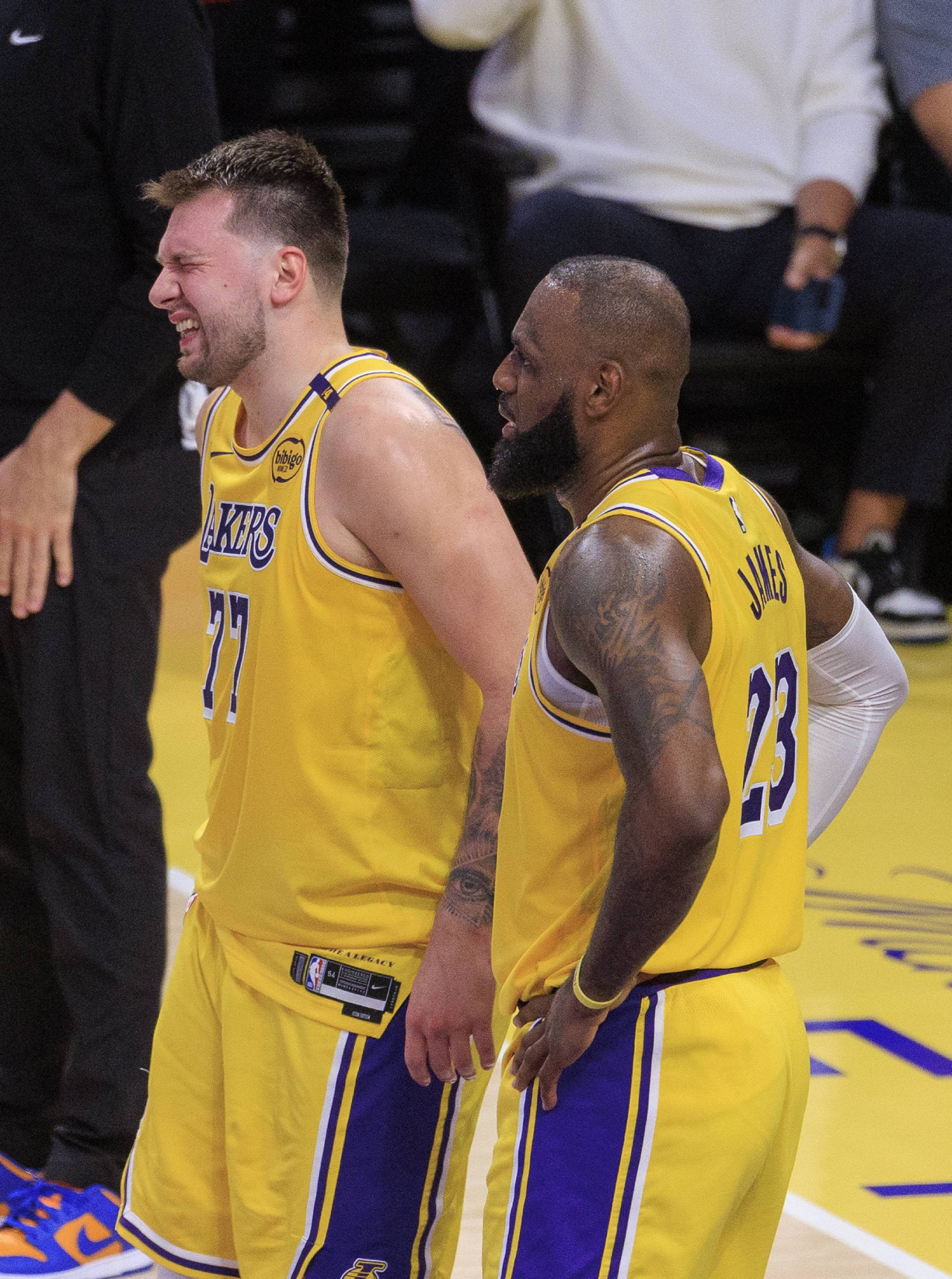 LeBron James sobre Luka Doncic: «En la cancha nunca permite que nadie le diga dónde tiene que ponerse» 2 Luka Doncic y LeBron James (Foto: Cordon Press)