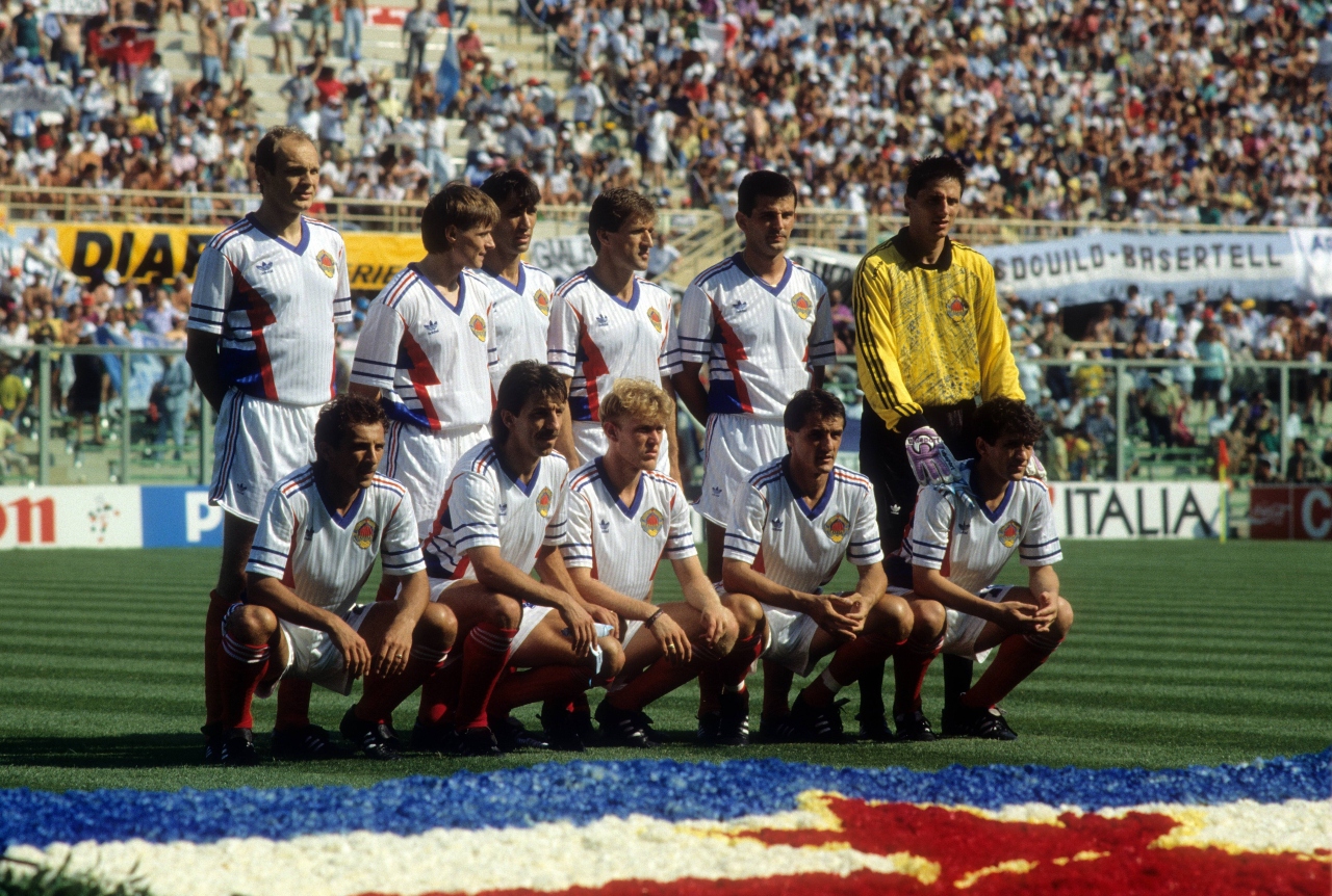 Robert Prosinečki: «Lamentablemente, soy un fumador empedernido y nunca lo he escondido, ni he dicho que no fumo» 4 La Yugoslavia de Prosinecki, 1990 (Foto: Cordon Press)
