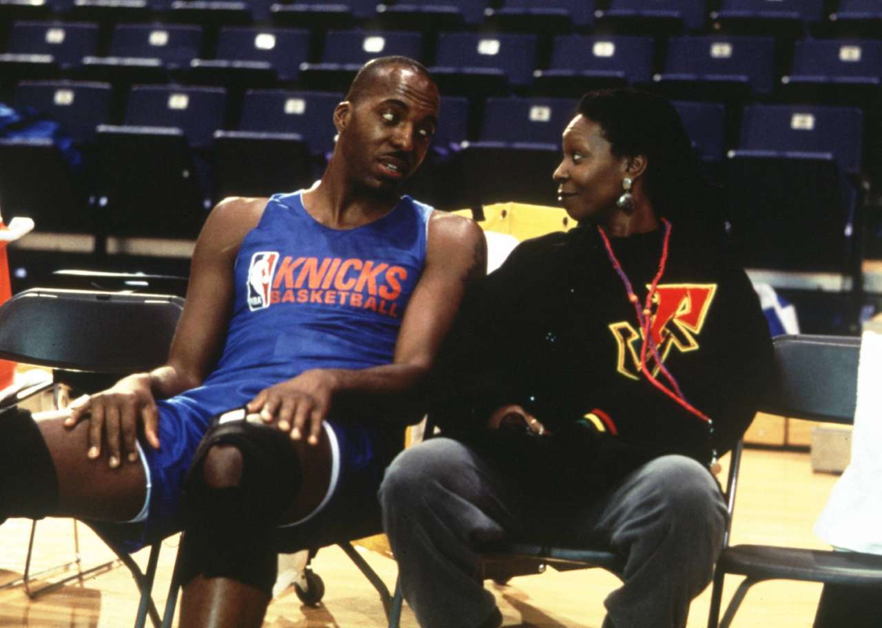 John Salley junto a Whoopi Goldberg (Foto: Cordon Press) 