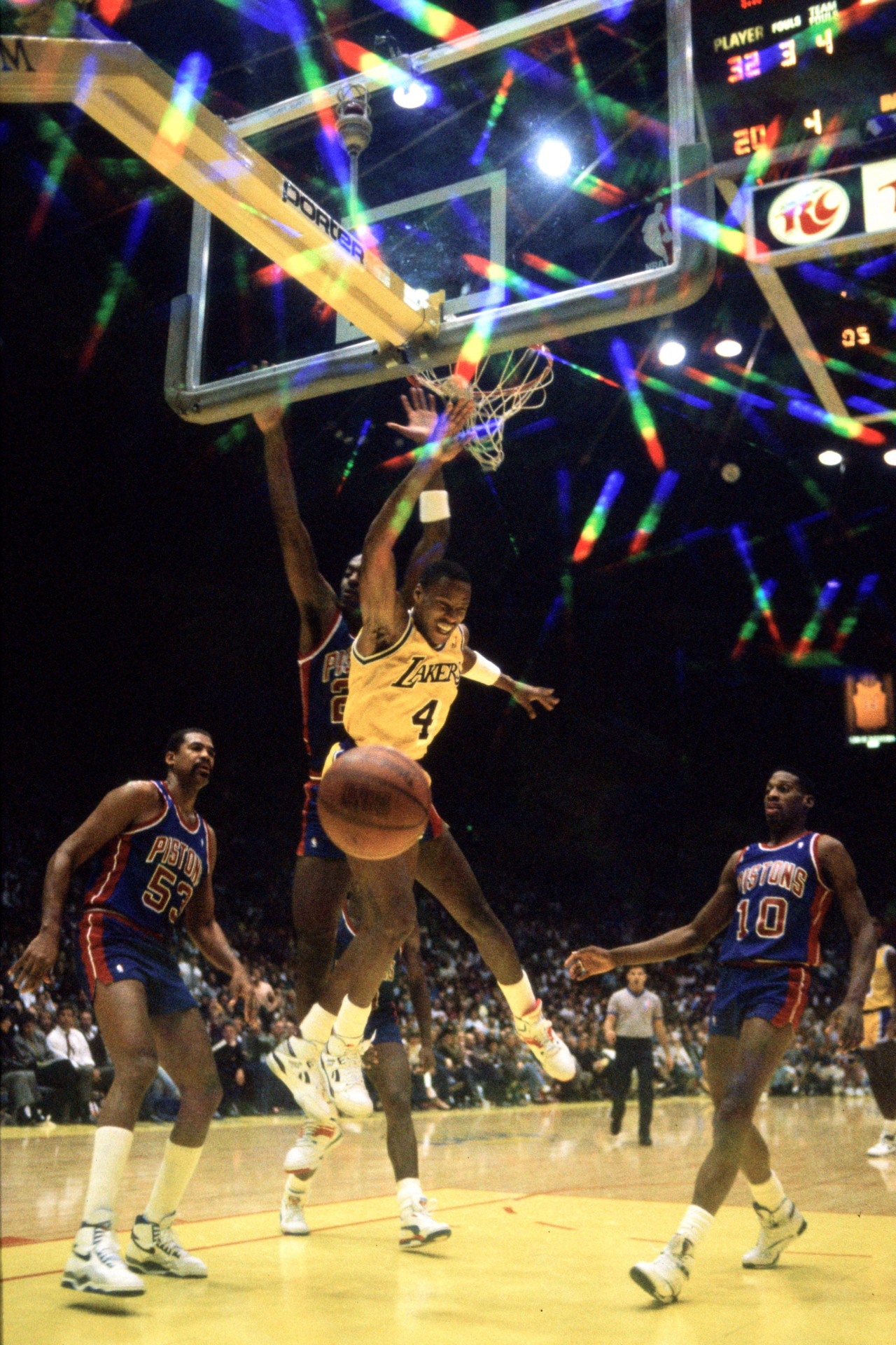 John Salley salta con Scott Byron (Foto: Cordon Press)