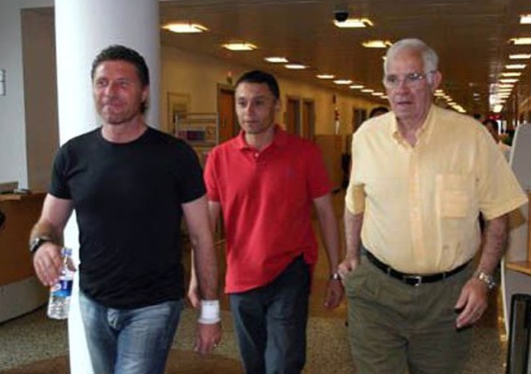 Ángel Férez: «Era de locos cómo Luis Aragonés le daba dinero todos los meses a excompañeros suyos que estaban en la ruina» 7 Férez junto a Luis Aragonés (Foto: @angel_ferez/instagram)