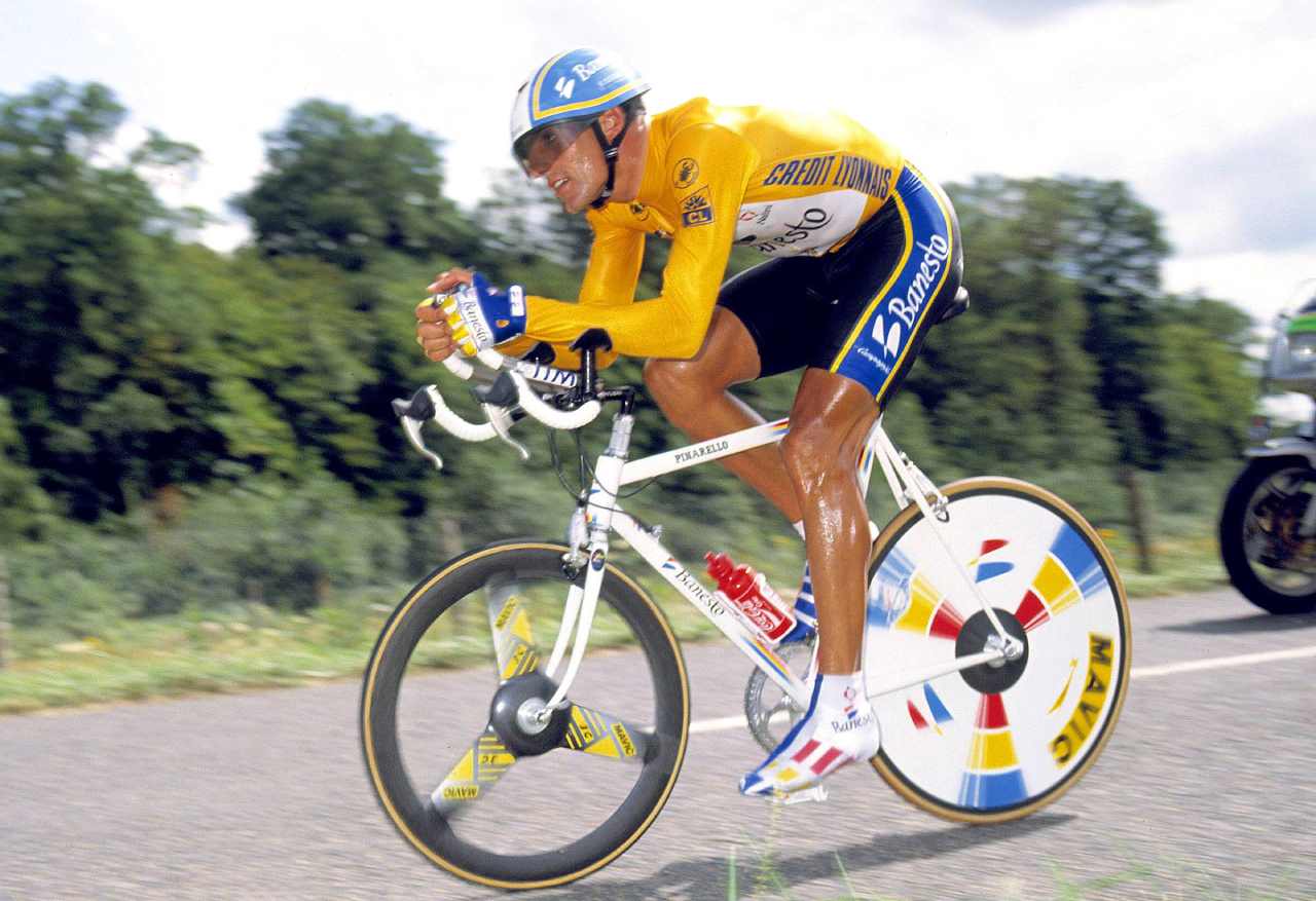 La contrarreloj más alucinante de toda la historia del ciclismo 1 Miguel Indurain (Foto: Cordon Press)
