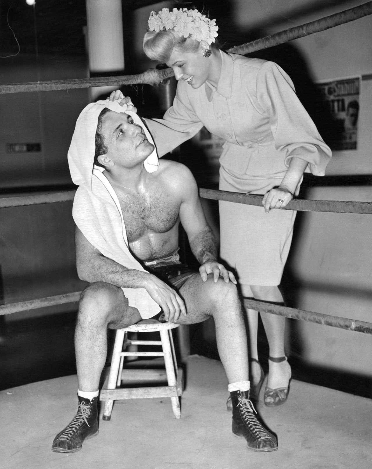 Jake LaMotta: «No importa cuánto te golpeen, sino lo dispuesto que estás a no dejar que te tumben» 2 Jake LaMotta y Vicki LaMotta (Foto: Cordon Press)