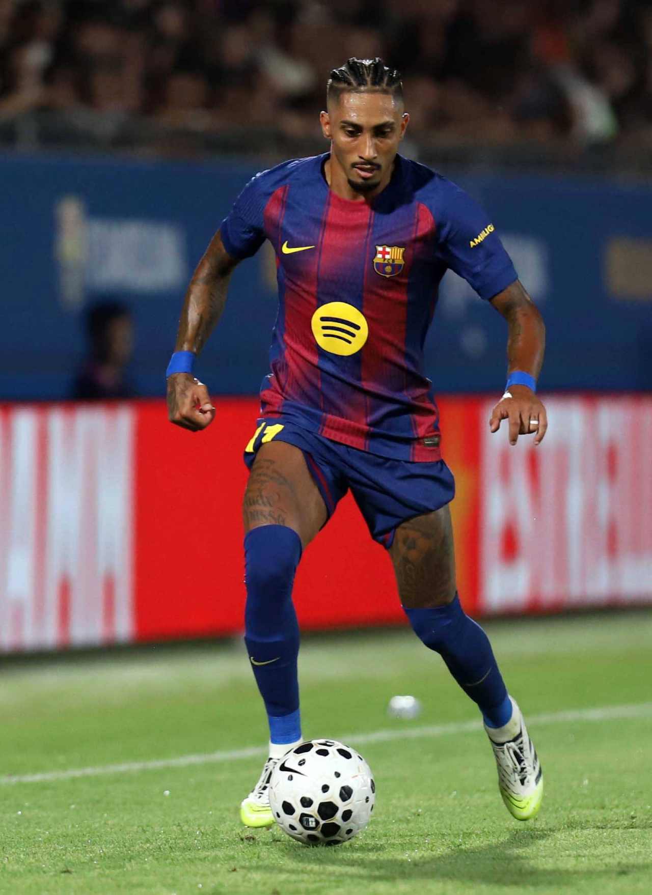 Gamper de trámite frente a un Como de Cesc muy limitado 3 Raphinha (Foto: Cordon Press)