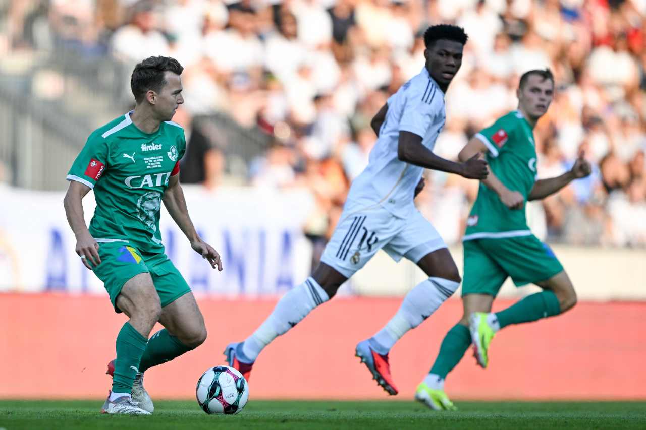 Alonso ensaya el Madrid de Güler y Mbappé 3 Aurelien Tchouameni (Foto: Cordon Press)