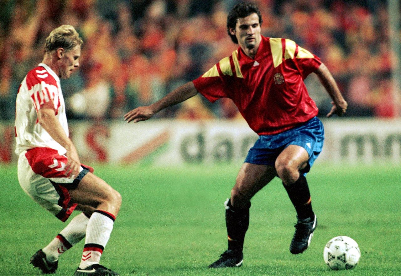 Cuando la España de Clemente se consagró ante la Dinamarca de los Laudrup 3 GIner (Foto: Cordon Press)