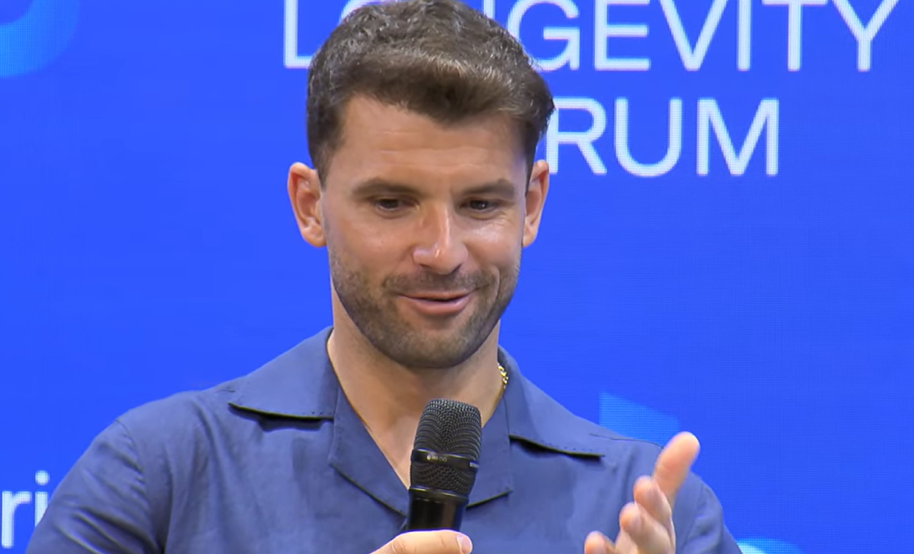 Grigor Dimitrov: «Cuando fui tercero por detrás de Rafa Nadal y Federer, sentí una especie de experiencia fuera de mi cuerpo» 1 Grigor Dimitrov (Foto: St. Moritz Longevity Forum)