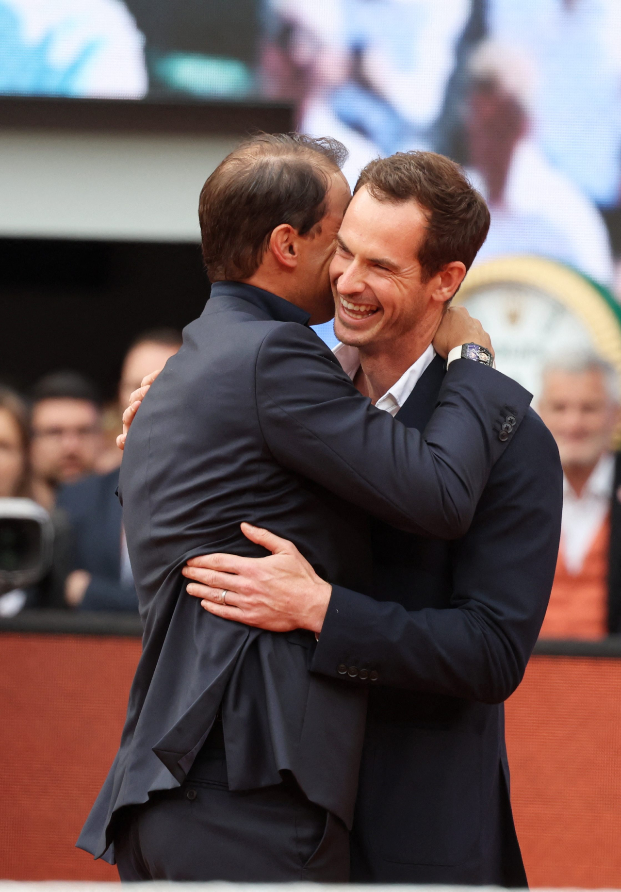 Andy Murray: «Rafa Nadal sacaba diferente en tierra que en hierba; en hierba intenta hacer más aces, sacaba más rápido» 5 Rafa Nadal y Andy Murray (Foto: Cordon Press)