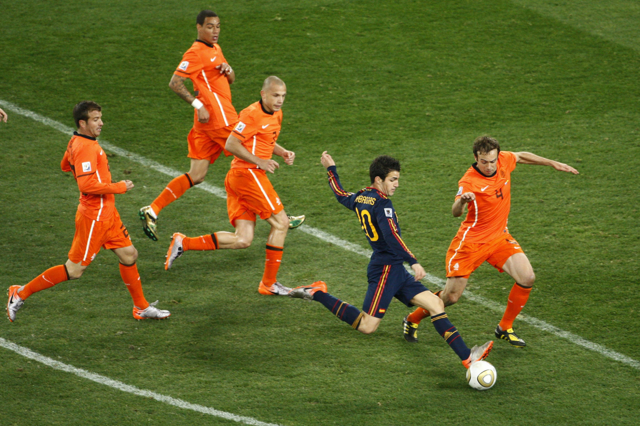 Cesc Fàbregas: «Cada vez que el Barcelona perdía, parecía que la culpa era mía» 3 Cesc en la final de la Copa del Mundo (Foto: Cordon Press)