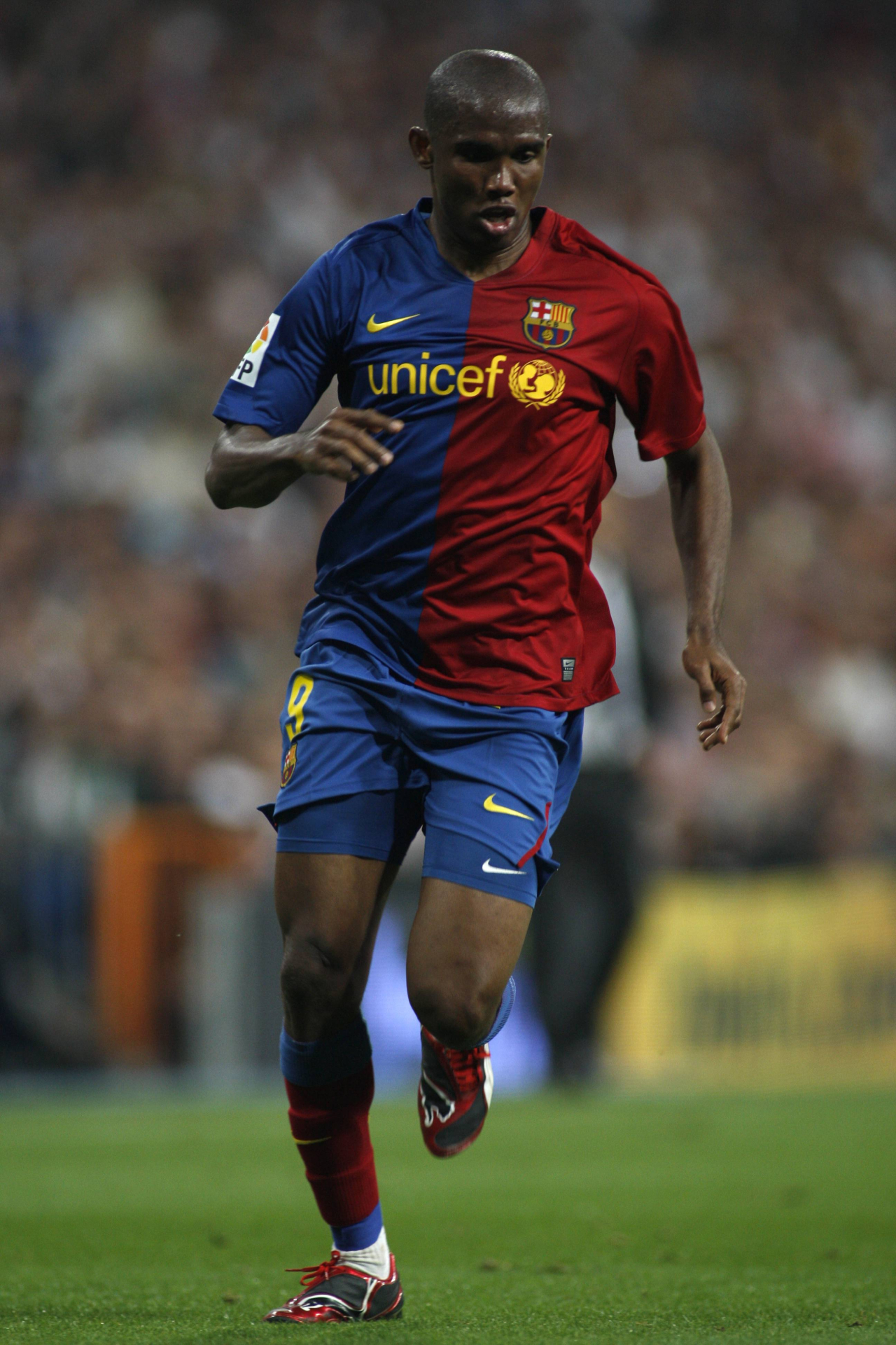 Cuando los grandes fracasan, casi nunca es por actitud (El caso de Rijkaard y Guardiola en el Barça) 6 Eto'o (Foto: Cordon Press)