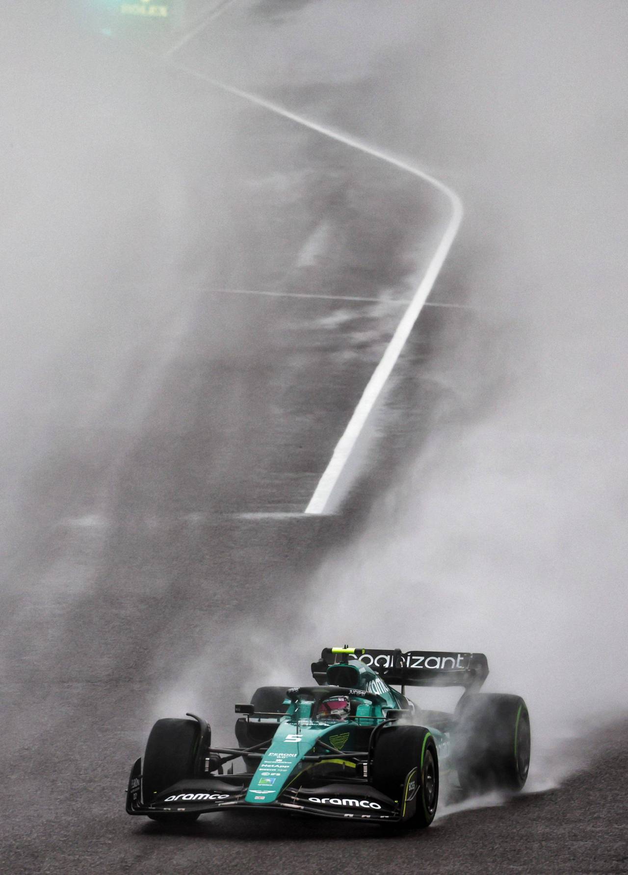 Sebastian Vettel: «Fernando Alonso probablemente te dirá que siempre ha estado en su mejor nivel porque está muy seguro de sí mismo» 4 Sebastian Vettel en Suzuka (Foto: Cordon Press)