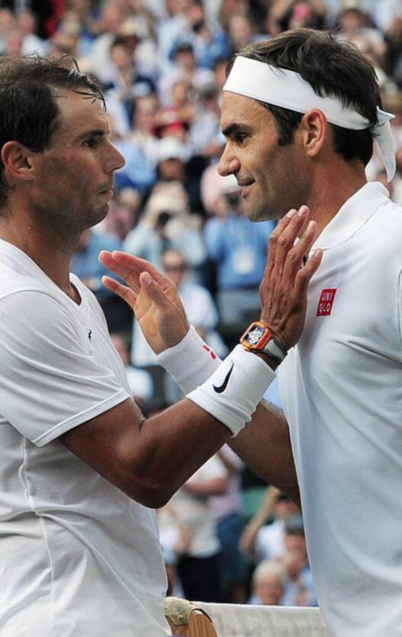 Mark Petchey: «Federer le ganó 6 de los 7 últimos partidos a Rafa Nadal porque cambió la raqueta por una más grande» 2 Rafa Nadal y Roger Federer (Foto: Cordon Press)