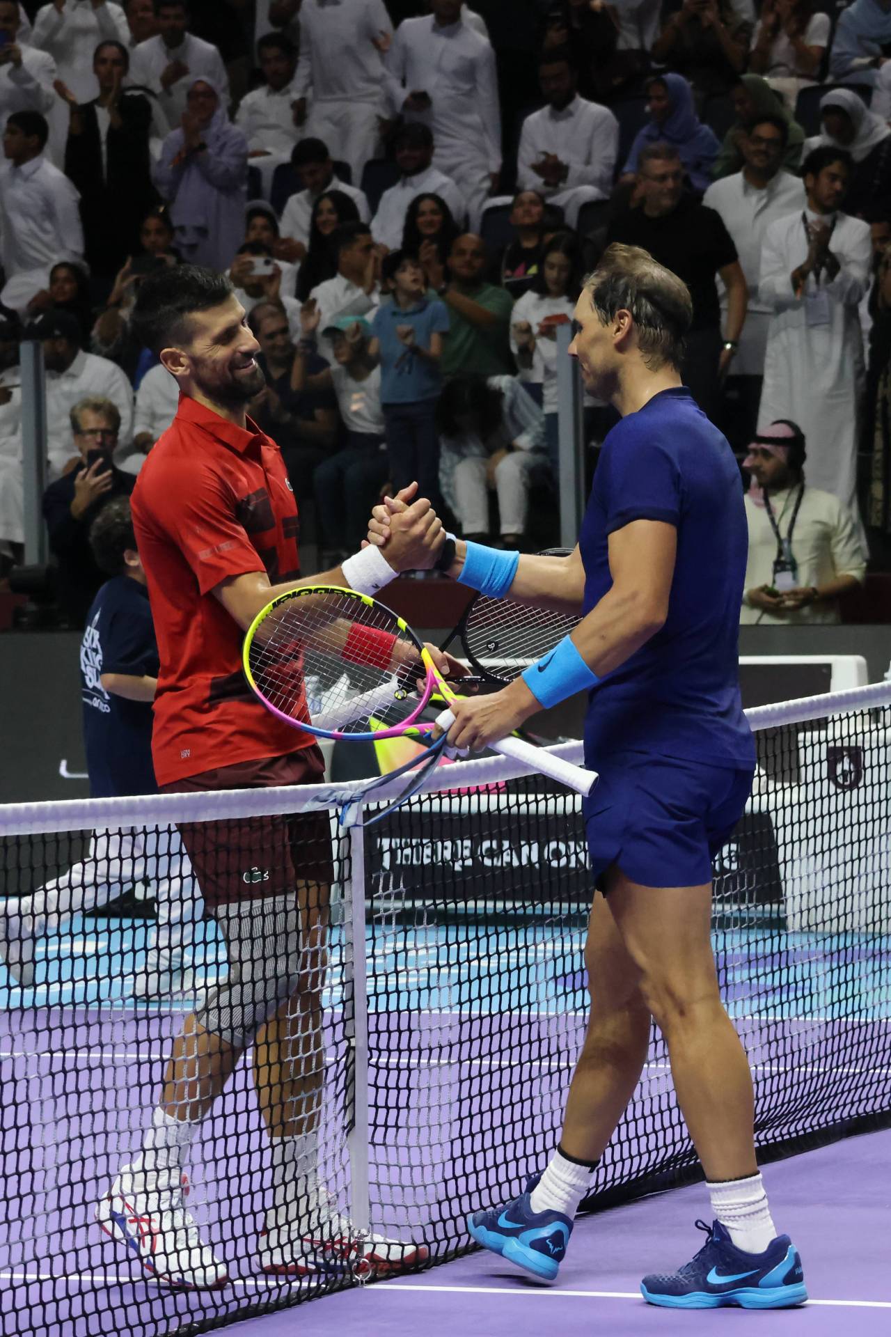 Mark Petchey: «Federer le ganó 6 de los 7 últimos partidos a Rafa Nadal porque cambió la raqueta por una más grande» 3 Novak Djokovic y Rafa Nadal (Foto: Cordon Press)