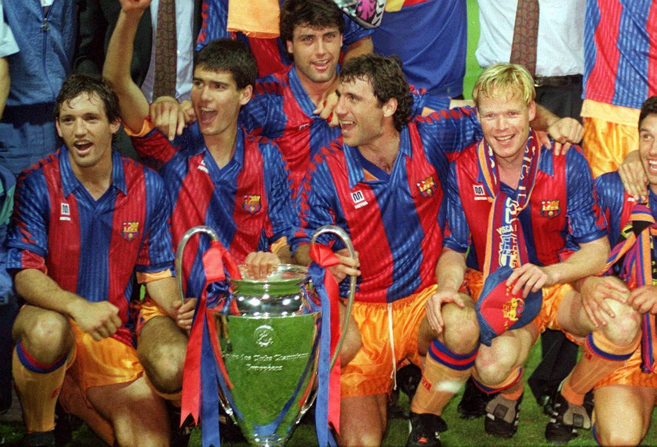 Ni Superliga ni Champions ¡nostalgia de la Copa de Europa! 13 Goikoetxea, Guardiola, Nando, Stoichkov, Ronald Koeman y Eusebio, el Barça campeón de 1992 (Foto: Cordon Press)