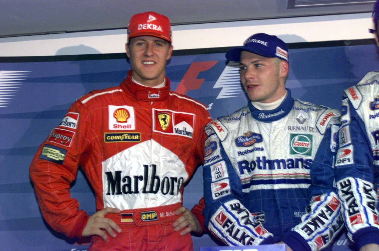 Jacques Villeneuve: «A mí Michael Schumacher ni me impresionaba ni me daba miedo y él no estaba acostumbrado a eso» 5 Michael Schumacher y Jacques Villeneuve (Foto: Cordon Press)