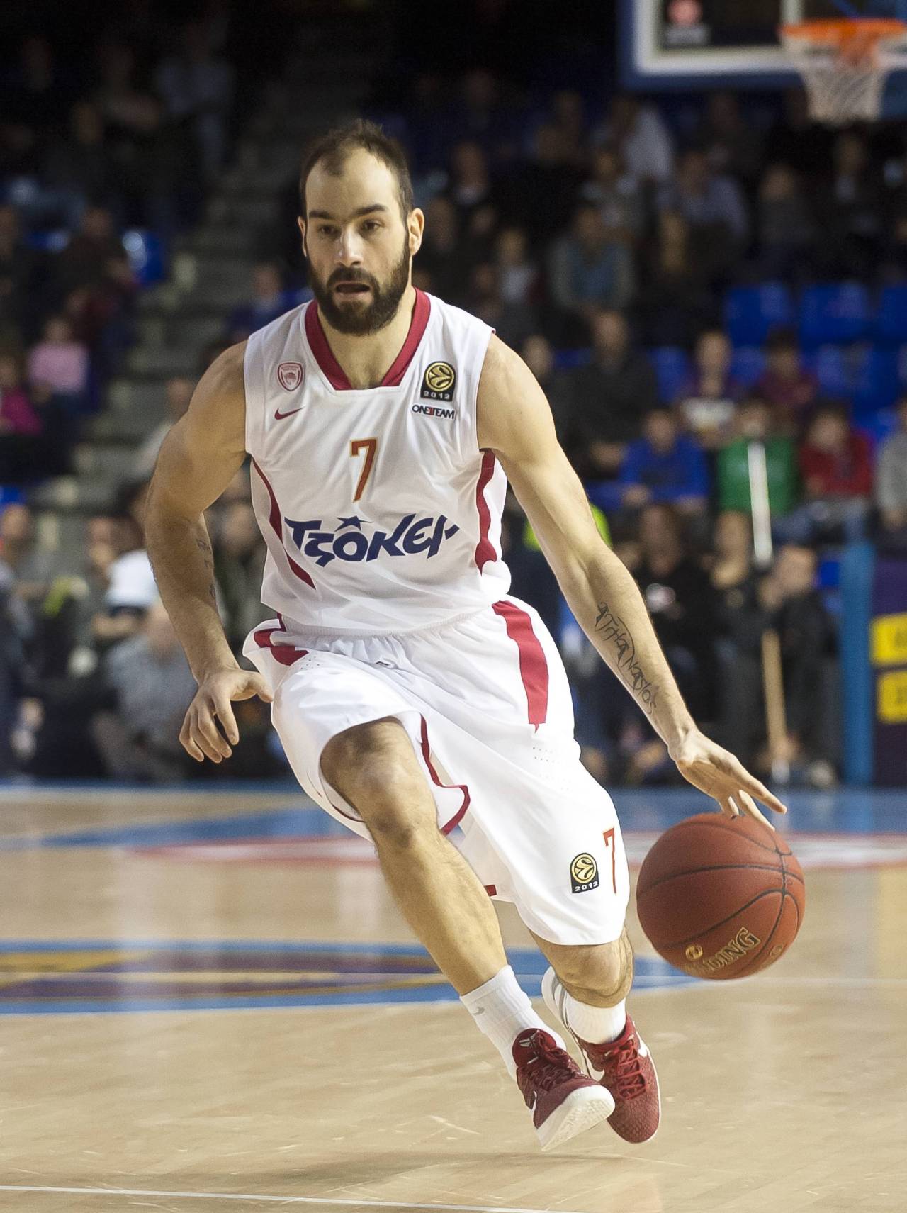 Vasileios Spanoulis: «Me gusta el fútbol y me gusta mucho Guardiola, puedes aprender de su estrategia, de cómo motiva, habla…» 5 Spanoulis en 2012 (Foto: Cordon Press)