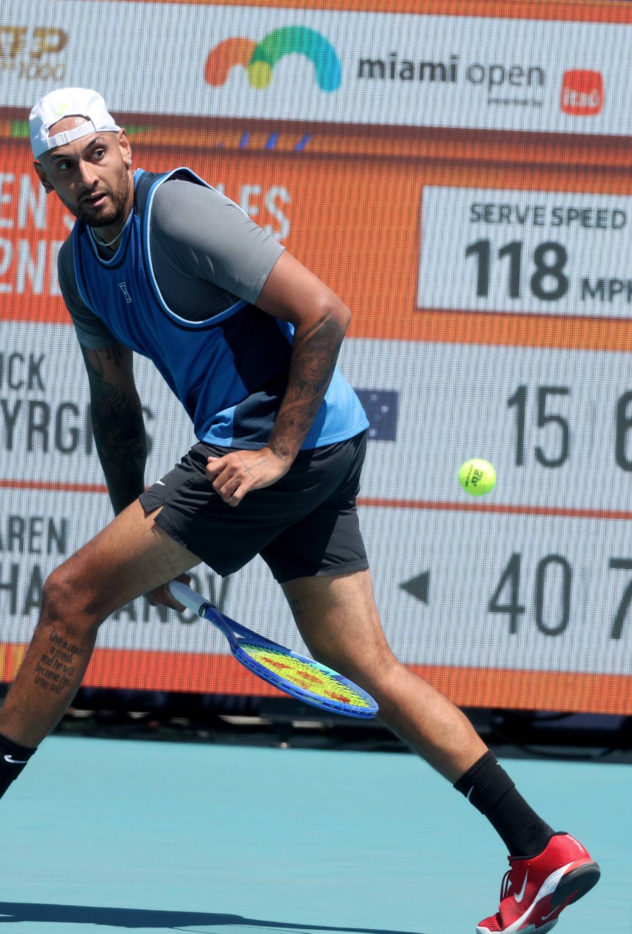 Nick Kyrgios: «¿Elegir entre Rafa Nadal o Jannik Sinner? Tengo que tomarme un chupito» 5 Nick Kyrgios (Foto: Cordon Press)