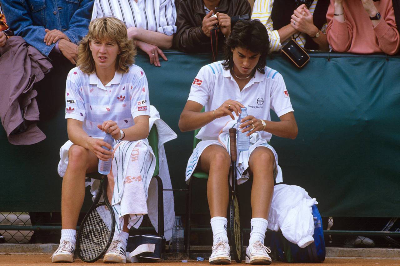 Gabriela Sabatini: «Cuando jugué a dobles con Steffi Graf no me hablaba, ni siquiera en la pista, estábamos en silencio, cada una a lo suyo» 1 Steffi Graf y Gabriela Sabatini (Foto: Cordon Press)