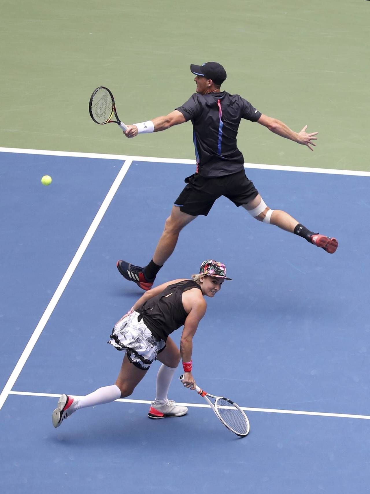 Jamie Murray: «¿Se podía ganar a Nadal, Federer y Djokovic al mejor de cinco sets en tres días? Pues eso pasa ahora con Sinner y Alcaraz» 5 Bethanie Mattek-Sands y Jamie Murray (Foto: Cordon Press)