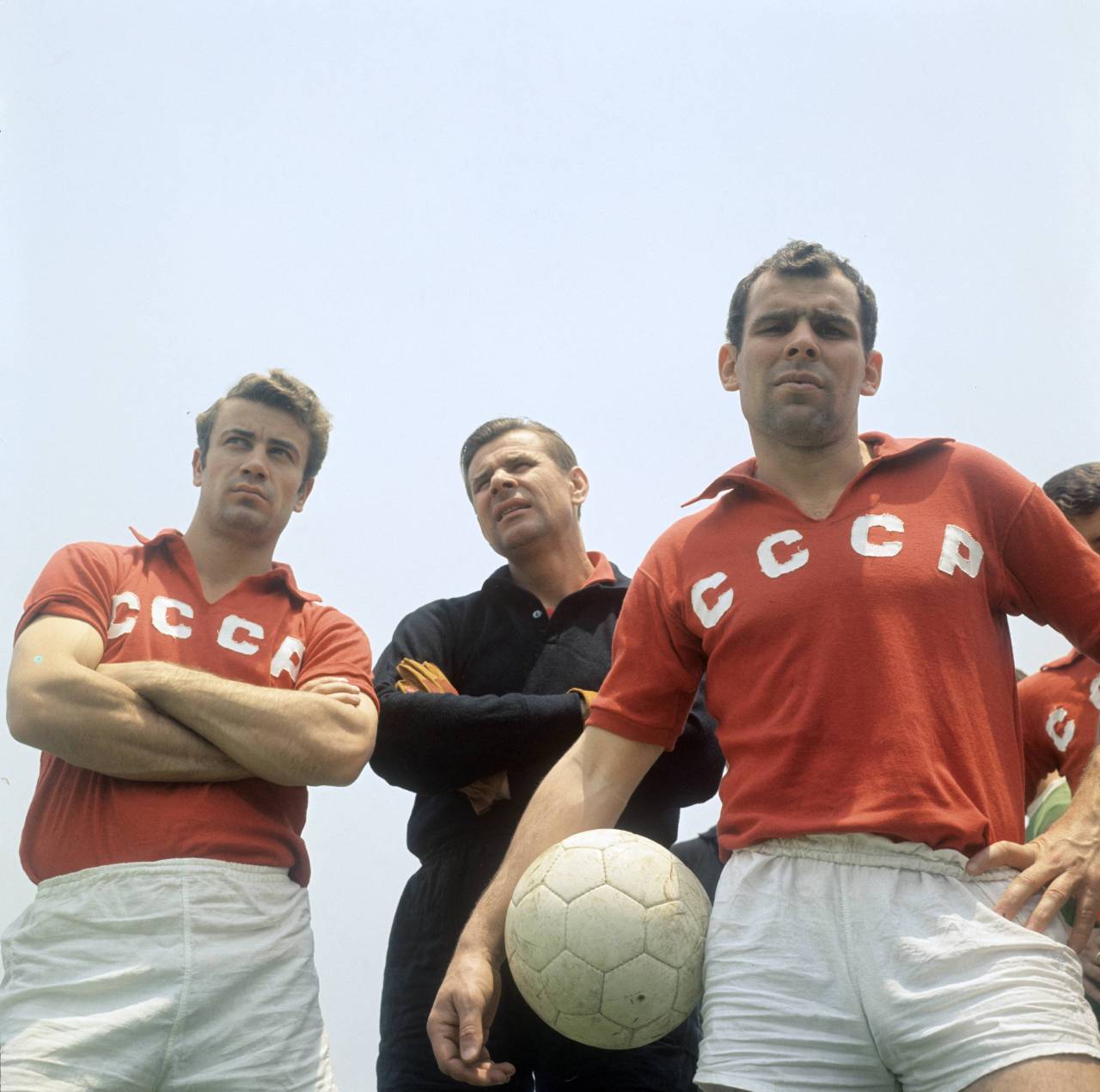 Así colapsó el deporte de la URSS y de la RDA con la caída del comunismo 2 Valeri Zikov, Lev Yashin, Viktor Serebrianikov (Foto: Cordon Press)