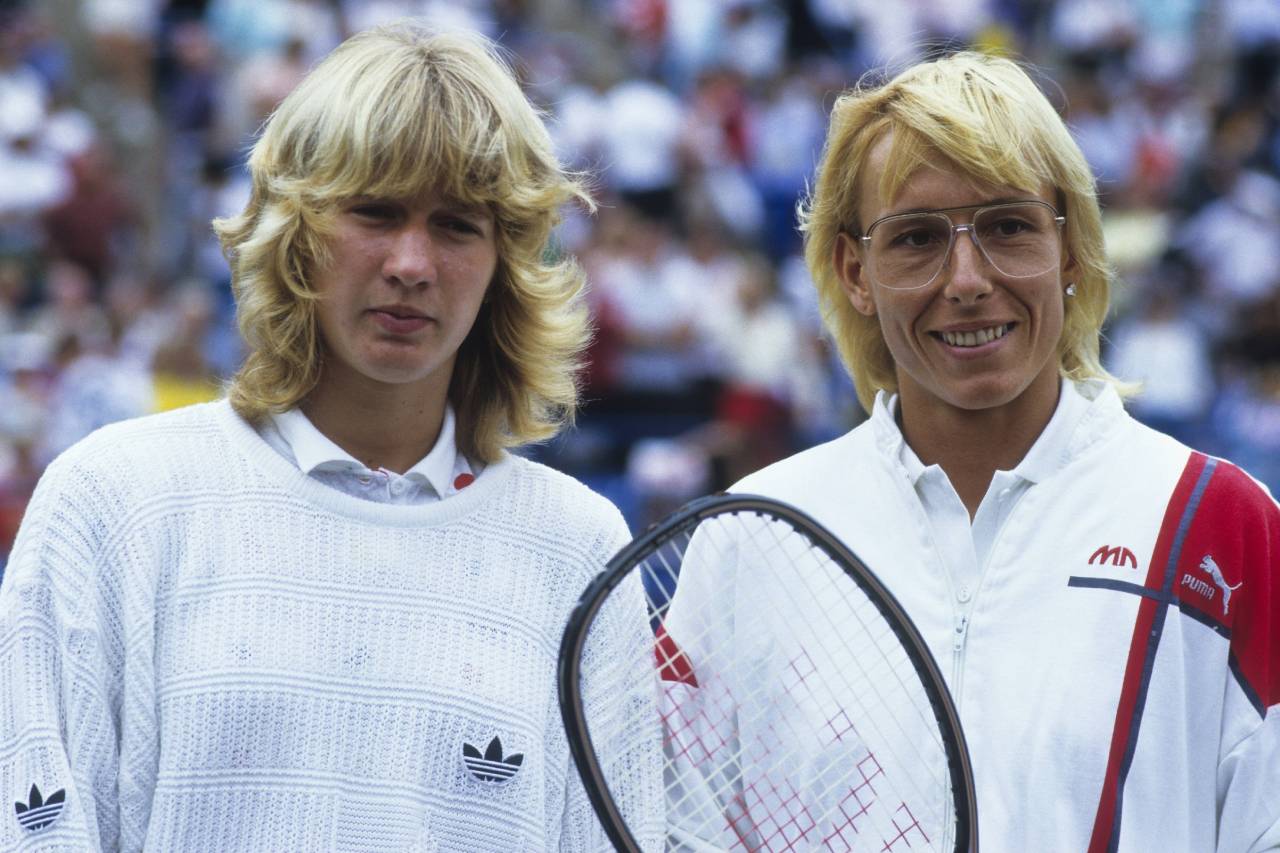 Martina Navratilova: «No puedo evitar sentirme impresionada cuando estoy cerca de Arantxa Sánchez Vicario» 6 Steffi Graf y Martina Navratilova (Foto: Cordon Press)